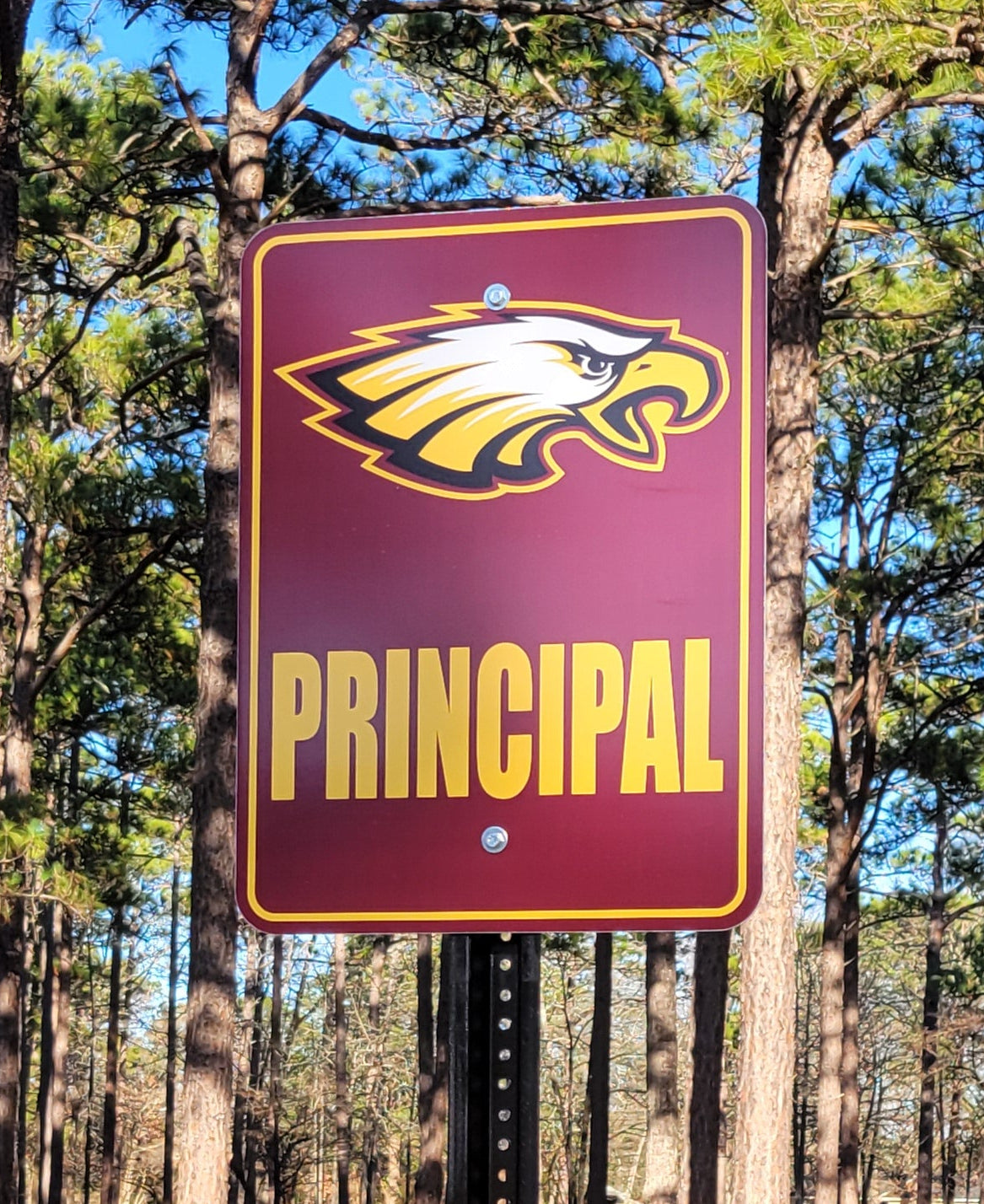 custom acm sign fayetteville nc
aluminum business sign outdoor mounted
dibond construction site sign large format
